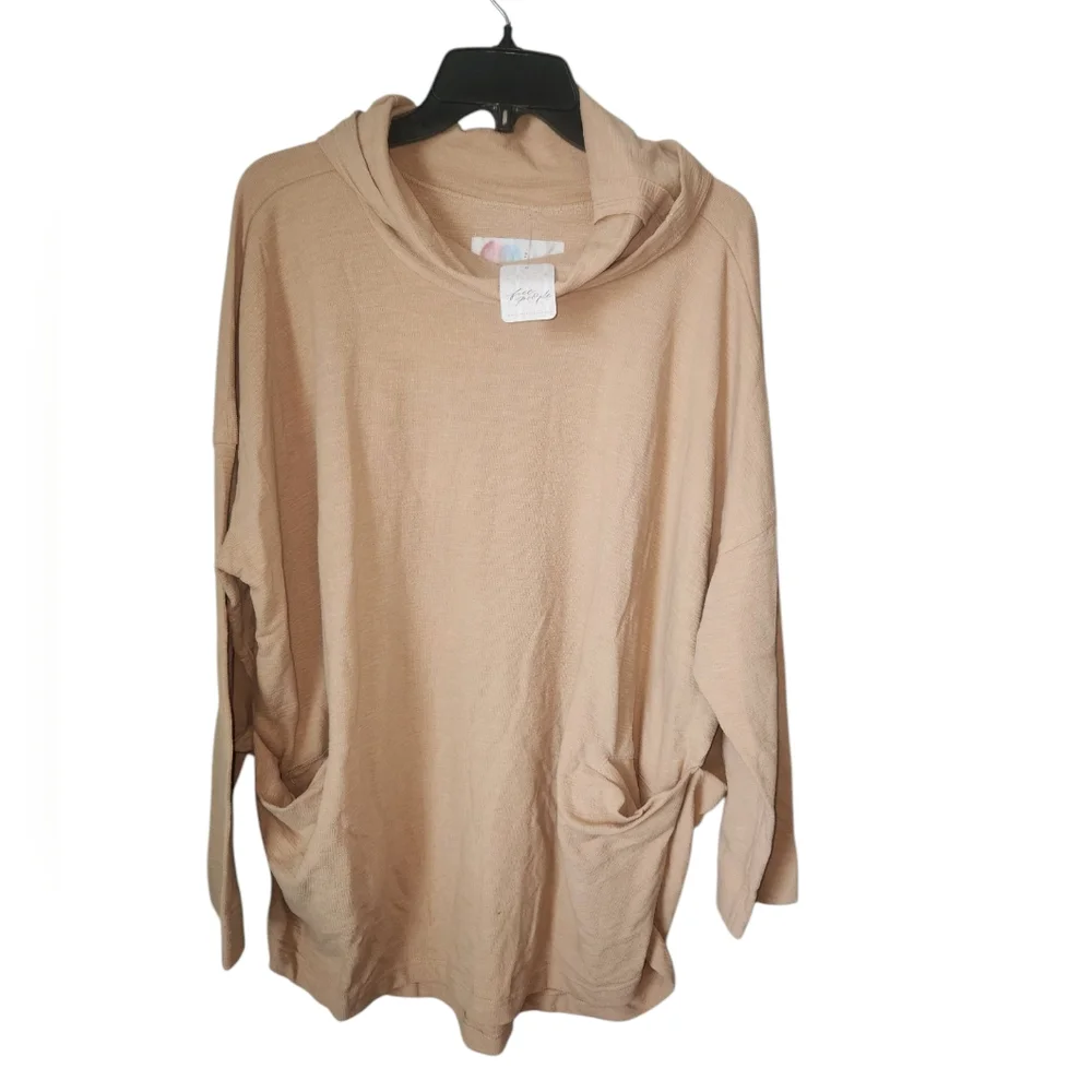 New Free People‎ Oakley Tunic In Wheat Small